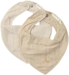 Vauvan kuolaliinat 2kpl  Pure Soft Beige - 1