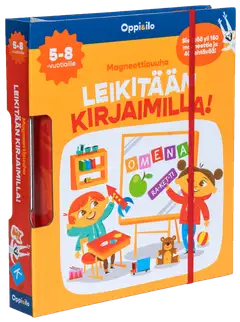 Oppi&ilo Magneettipuuha Leikitään kirjaimilla 5-8 v - 2