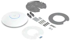 Ubiquiti kattoon asennettava WiFi 7 -tukiasema 6 GHz -tuella ja 2.5 GbE uplink U7-Pro - 8