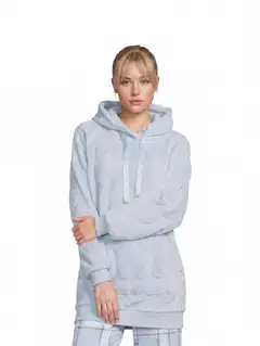 Actuelle naisten fleecetunika 212A382638 - LT blue - 1