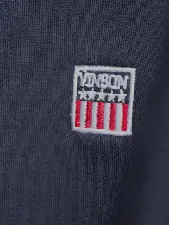 Vinson miesten collegetakki vetoketjulla Sully - DARK SAPPHIRE - 6