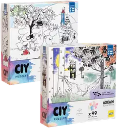 Peliko Muumi palapeli CIY 99 palaa vesivärit - 1
