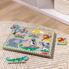 Melissa & doug Äänipalapeli Eläintarhan eläimet - 4
