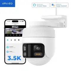 Imilab EC6 Panorama 3.5K WiFi -valvontakamera ulkokäyttöön CMSXJ115A - 13