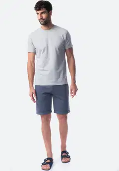 TEX miesten pikeekankaiset joggershortsit I275371 - Glacier - 1