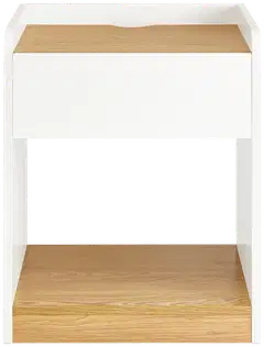 SoBuy yöpöytä valkoinen FBT128-WN - 1