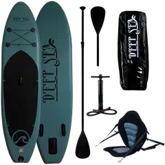 Deep Sea SUP-lautasetti Kayak Pro 300cm, Vihreä - 1