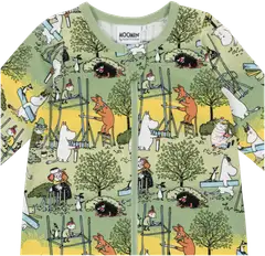 Muumi vauvojen pyjama Uutterat 591173 - VIHREÄ - 2