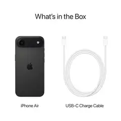 Apple iPhone Air 1TB - tähtimusta - MG2W4QN/A - 4