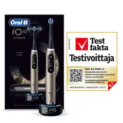 Oral-B iO10 -Sähköhammasharja Lunar Gold, lataava matkakotelo - 3