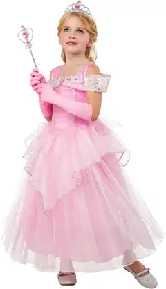 Vaaleanpunainen prinsessamekko - 1