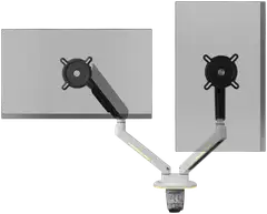 One For All DM8220 RGB Monitorivarsi kahdelle näytölle, valkoinen - 2