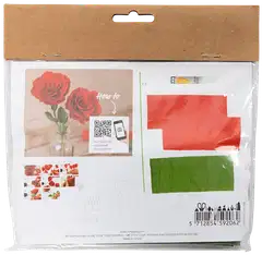 Creativ Company askartelusetti mini kreppipaperi, ruusut - 2