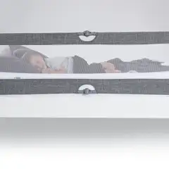 Hauck turvalaita lasten sängylle Sleep N Safe harmaa - 16
