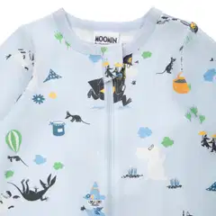 Muumi  vauvojen pyjama Leikkihetki 593840 - vaaleansininen - 2