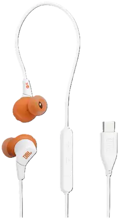 JBL langalliset Sport nappikuulokkeet USB-C liitännällä Endurance Run 3C valkoinen - 1