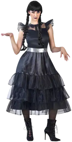House aikuisten halloween-rooliasu Gothic M - 1