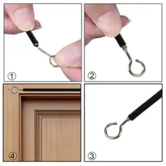 Ihanin verhovaijeri musta 5m - 3