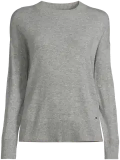 London Fog naisten neule Cashmere 213L264006 - dark grey - 2