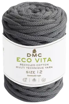 DMC Eco Vita nyörilanka 250g harmaa - 1