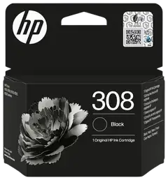 HP mustepatruuna 308 musta - 1