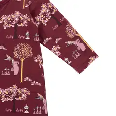 Muumi vauvojen pyjama Vilijonkka 593267 - burgundi - 2