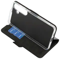 Wave Book Case, Samsung Galaxy S24 +, Musta - 5