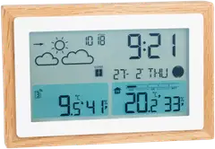 Suomen Lämpömittari langaton sääasema puukehyksellä 7880 - 1