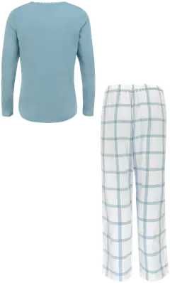 TEX naisten pyjama I997294 - Blue Light - 2