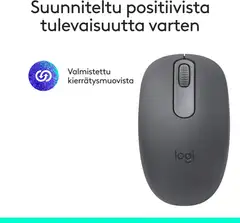 LOGITECH M196 Bluetooth Mouse - Graphite - 2