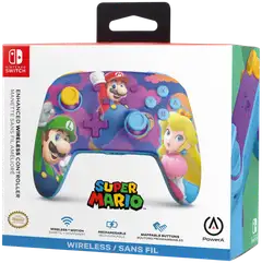 PowerA Enhanced Wireless Controller peliohjain, Color Splash Heroes, Nintendo Switch - 6