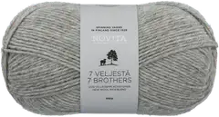 Novita lanka 7 Veljestä 100 g kivi 043 - 1