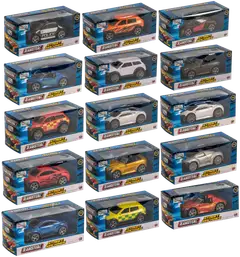 Teamsterz lelu Street Machines die-cast pikkuauto 4" - 1
