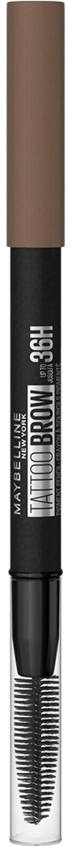 Maybelline New York Tattoo Brow 36H Pencil 06 Ash Brown -kulmakynä 0,73g - 1