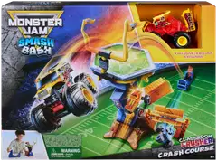 Monster Jam Smash & Bash Crash ratasetti - 1