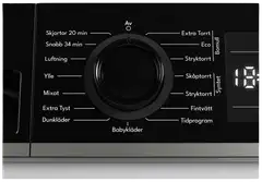 Cylinda kuivausrumpu TVP911G29C, 9 kg, valkoinen - 7