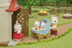 Sylvanian Families Suklaapupukaksoet -setti (vaunut) - 4