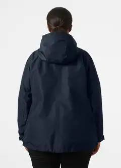 Helly Hansen naisten PLUS mittainen kuoritakki W Seven J 53947 - Navy - 8