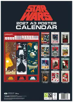 STAR WARS Kalenteri A3 2027 - 3