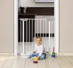 Reer turvaportti pingotettava, ruuviton kiinnitys, 74 – 80,7cm, valkoinen - 9