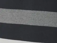 House miesten raidallinen neulepusero 195H032605 - Grey-black-white stripe - 9