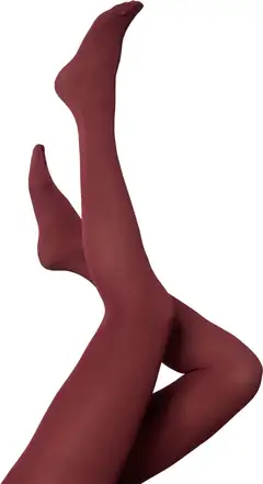 Norlyn naisten sukkahousut 80den A41652 - BURGUNDY - 2
