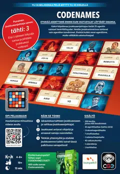 Lautapelit.fi Codenames sanapeli - 2