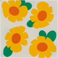 Ciraf lasten toppi 25TC261629 - yellow flower aop - 3