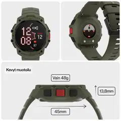 Polar urheilukello Street X Forest Green (S-L) - 9