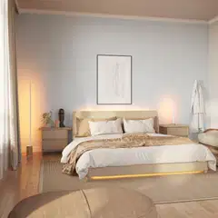 Philips Hue Gradient Signe -lattiavalaisin 29W 2000-6500K 2550LM tammi säädettävä monivärinen - 5