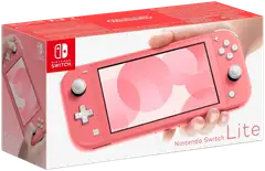 Nintendo Switch käsikonsoli Lite Coral - 1