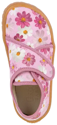 Froddo lasten paljasjalkakenkä Canvas Velcro - Flowers - 6