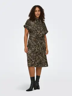 ONLY CARMAKOMA naisten paitamekko Cardiega - BLACK - 3