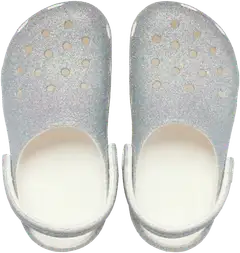 Crocs lasten pistokas Classic Iridescent Glitter - WHITE - 4